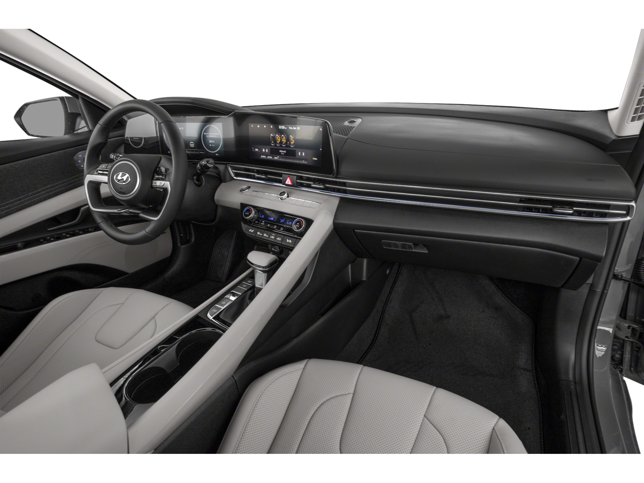2021 Hyundai Elantra Hybrid Blue