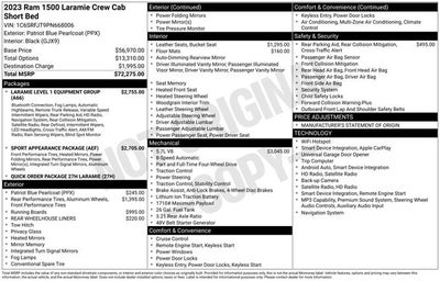 2023 RAM 1500 Laramie