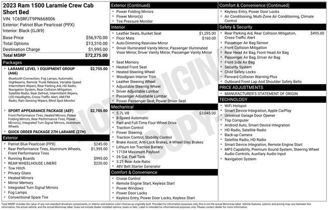 2023 RAM 1500 Laramie