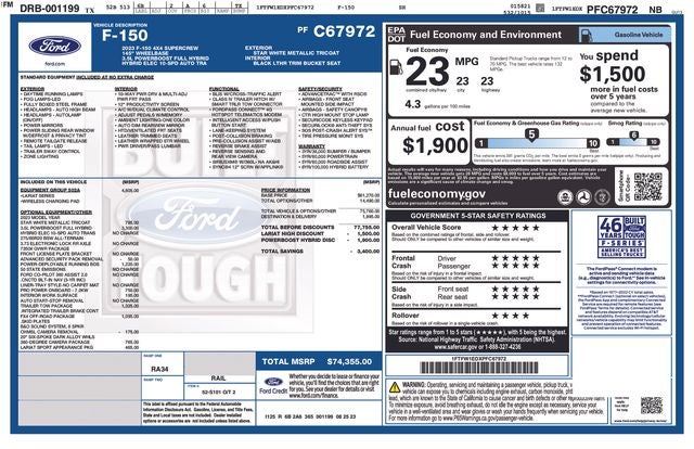 2023 Ford F-150 Lariat
