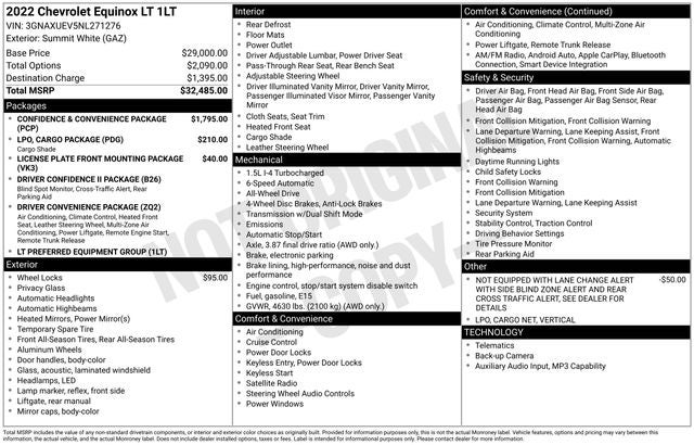 2022 Chevrolet Equinox LT