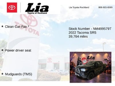 2022 Toyota Tacoma SR5 V6