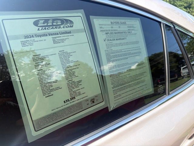 2024 Toyota Venza Limited