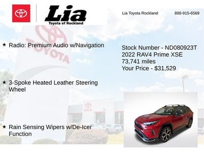 2022 Toyota RAV4 Prime XSE