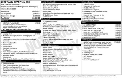 2022 Toyota RAV4 Prime XSE