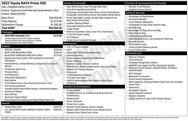 2023 Toyota RAV4 Prime XSE