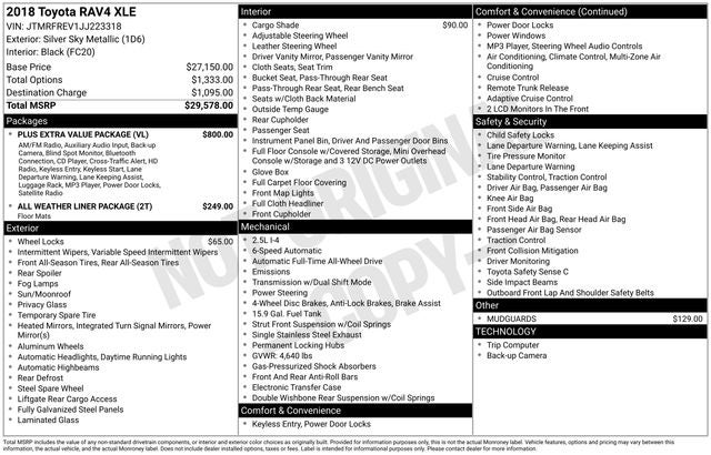 2018 Toyota RAV4 XLE