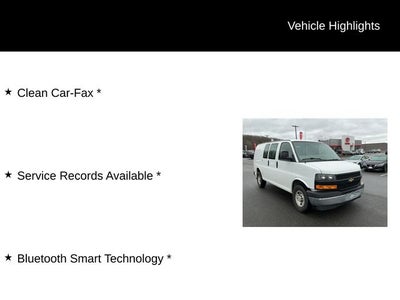 2019 Chevrolet Express 2500 Work Van Cargo