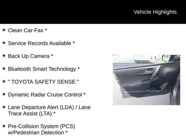 2019 Toyota Corolla LE