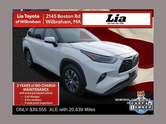 2023 Toyota Highlander XLE