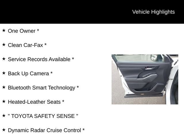 2023 Toyota Highlander XLE