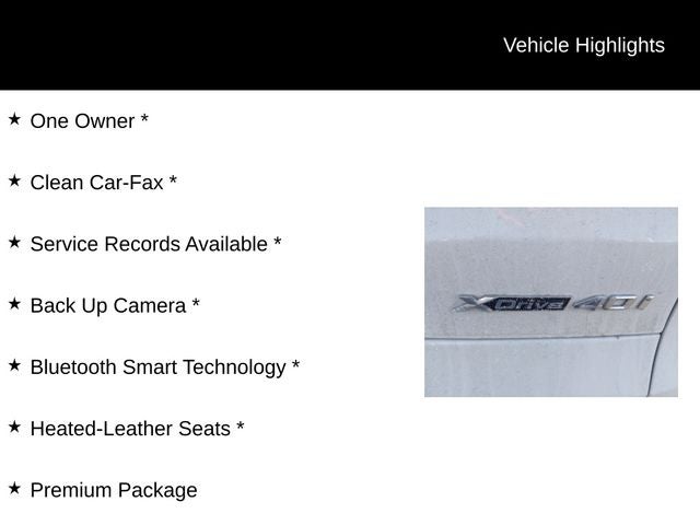 2024 BMW X5 xDrive40i