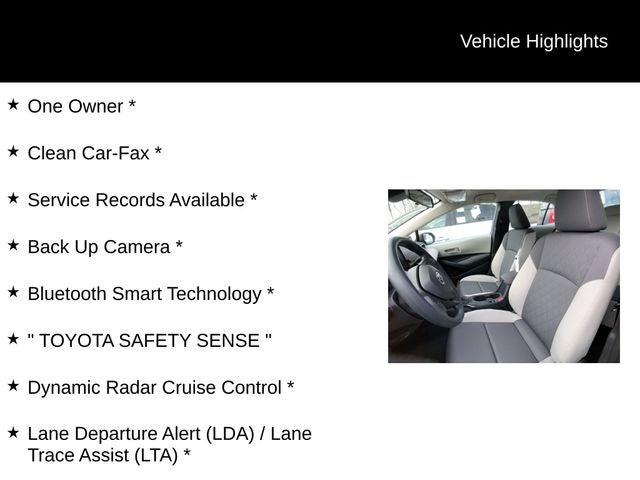 2025 Toyota Corolla LE