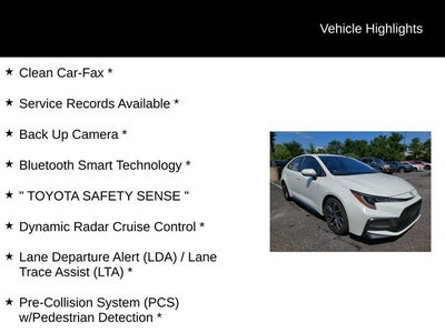 2020 Toyota Corolla SE