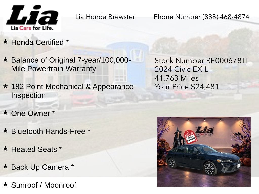 2024 Honda Civic EX-L