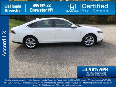 2024 Honda Accord LX