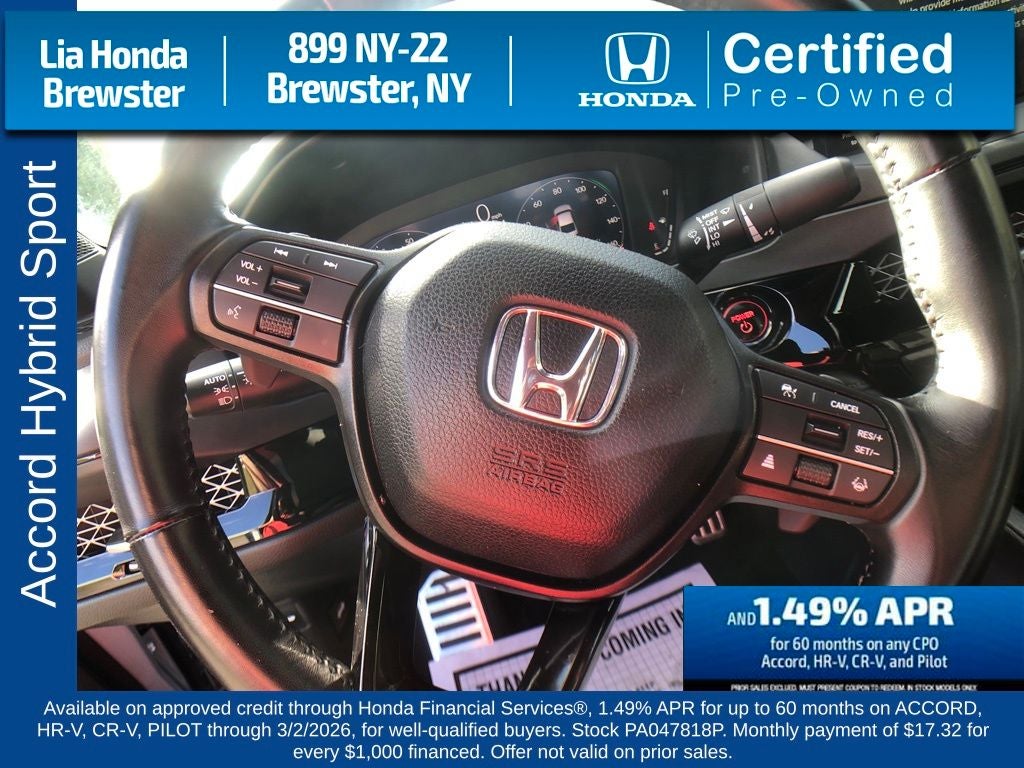 2023 Honda Accord Hybrid Sport