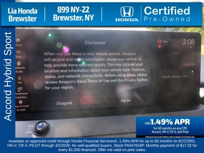 2023 Honda Accord Hybrid Sport