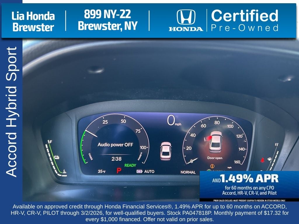 2023 Honda Accord Hybrid Sport