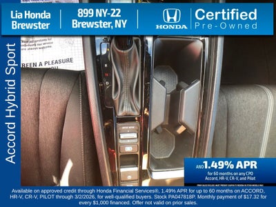 2023 Honda Accord Hybrid Sport