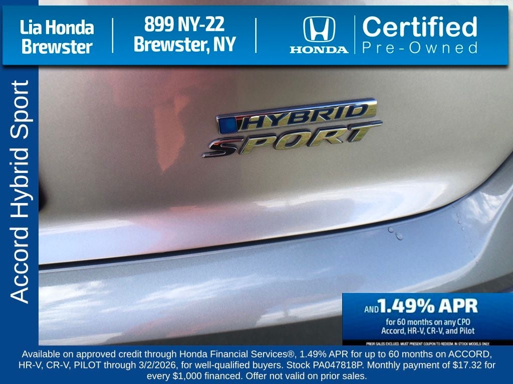 2023 Honda Accord Hybrid Sport