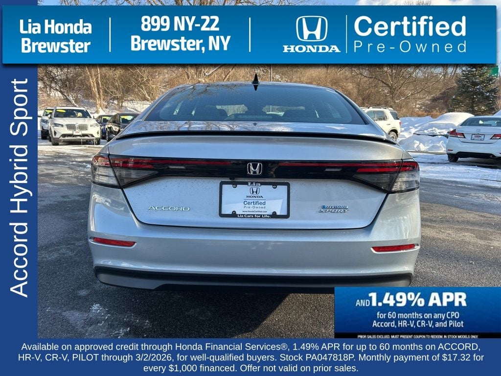 2023 Honda Accord Hybrid Sport