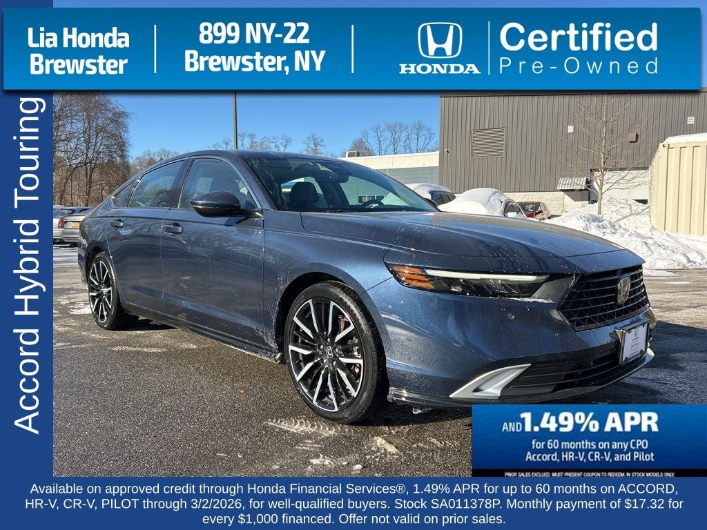 2025 Honda Accord Hybrid Touring