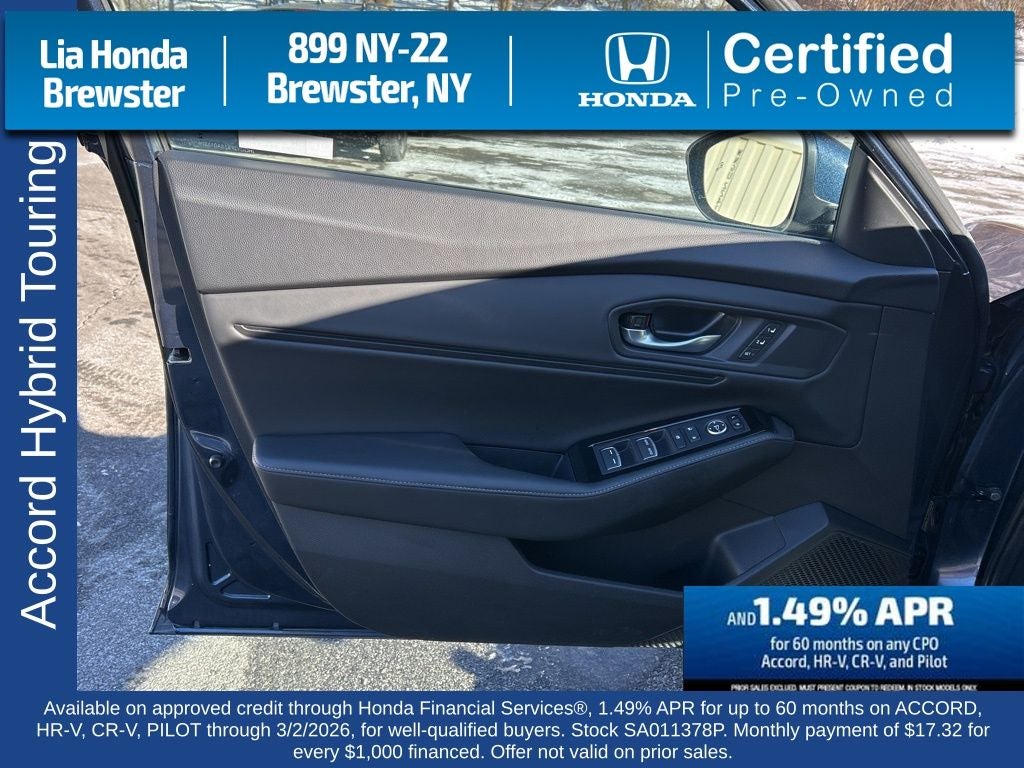 2025 Honda Accord Hybrid Touring