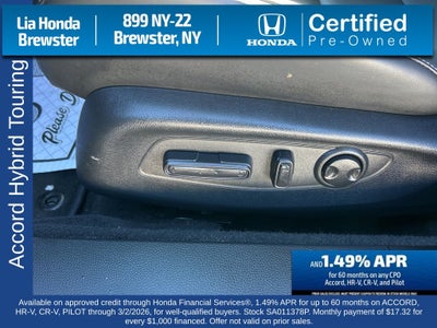 2025 Honda Accord Hybrid Touring