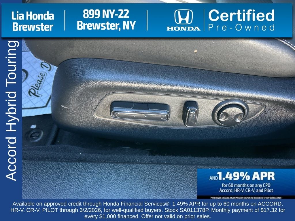 2025 Honda Accord Hybrid Touring