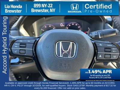 2025 Honda Accord Hybrid Touring