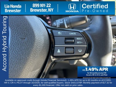 2025 Honda Accord Hybrid Touring