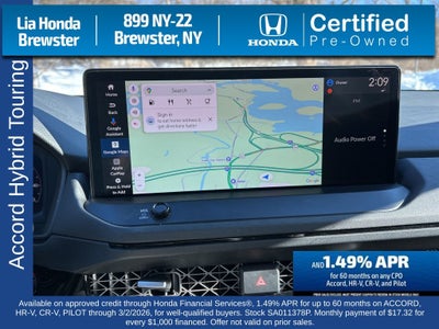 2025 Honda Accord Hybrid Touring