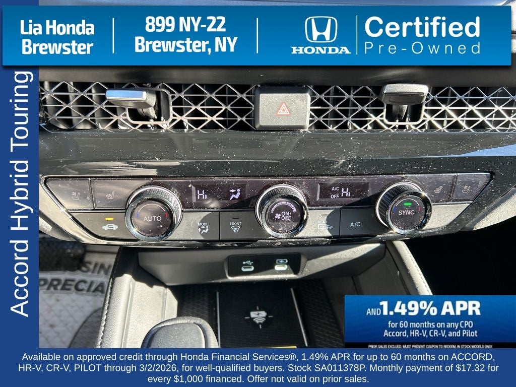 2025 Honda Accord Hybrid Touring