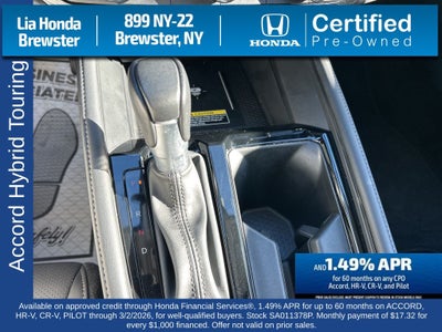 2025 Honda Accord Hybrid Touring