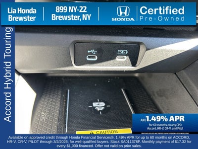 2025 Honda Accord Hybrid Touring