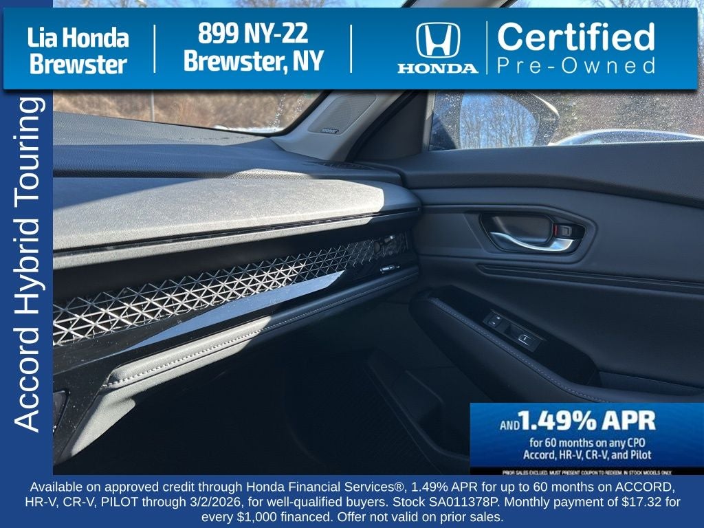 2025 Honda Accord Hybrid Touring