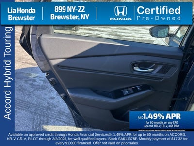 2025 Honda Accord Hybrid Touring