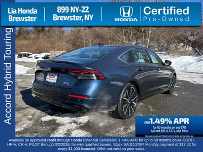 2025 Honda Accord Hybrid Touring