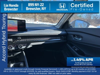 2025 Honda Accord Hybrid Touring