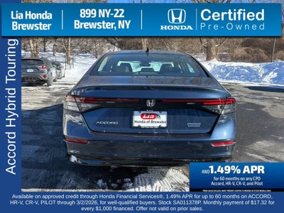 2025 Honda Accord Hybrid Touring