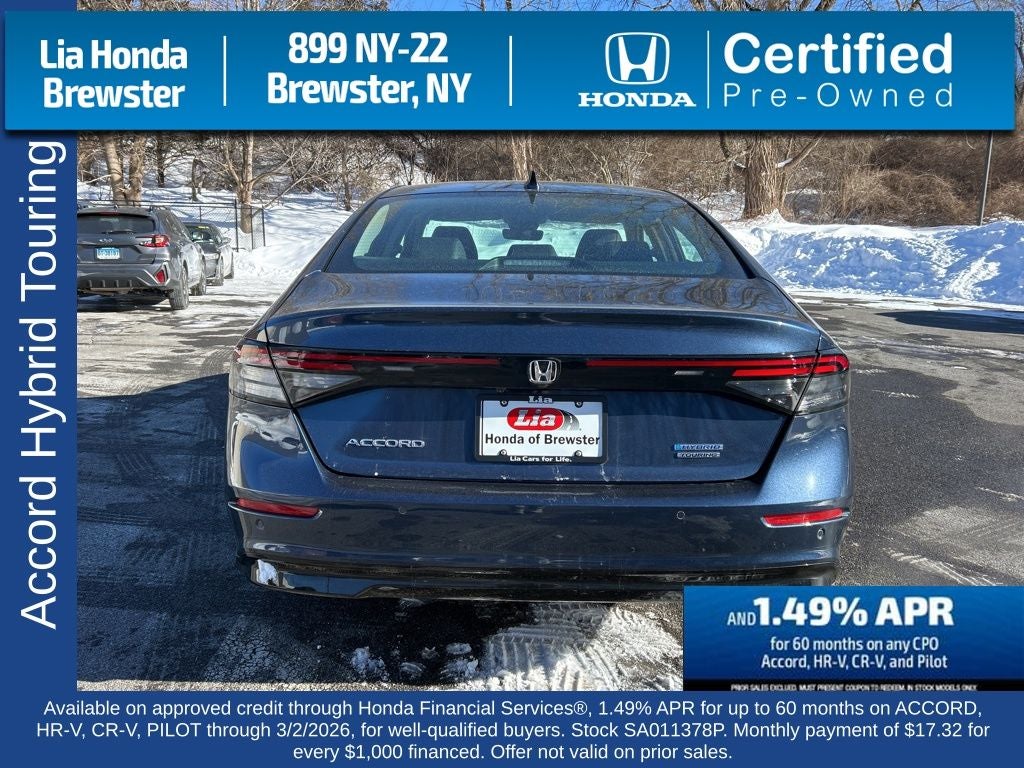 2025 Honda Accord Hybrid Touring