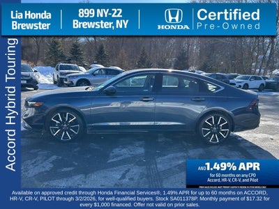 2025 Honda Accord Hybrid Touring