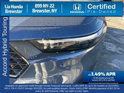 2025 Honda Accord Hybrid Touring