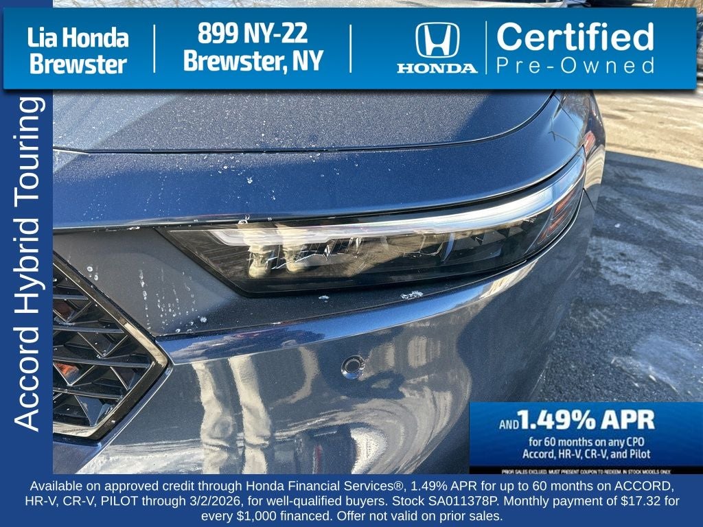 2025 Honda Accord Hybrid Touring