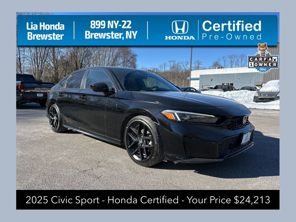 2025 Honda Civic Sport