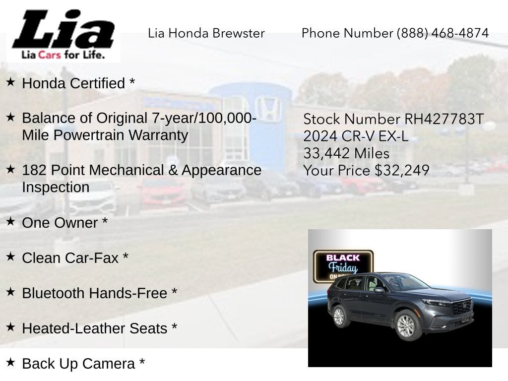 2024 Honda CR-V EX-L