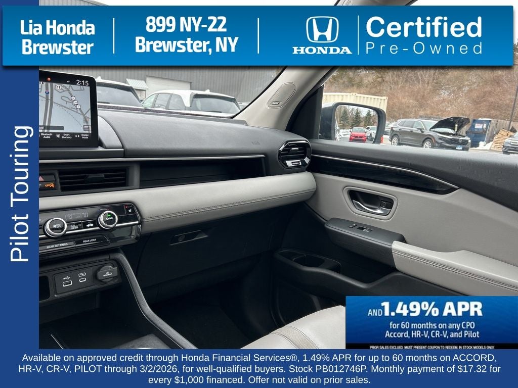 2023 Honda Pilot Touring 8 Passenger