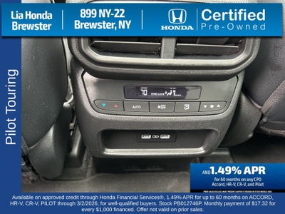 2023 Honda Pilot Touring 8 Passenger