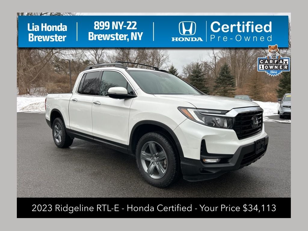 2023 Honda Ridgeline RTL-E